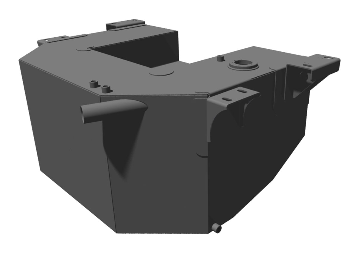 DODGE RAM - 2016-PRESENT - 2500 AND 3500- TRAY ONLY - AUXILIARY 