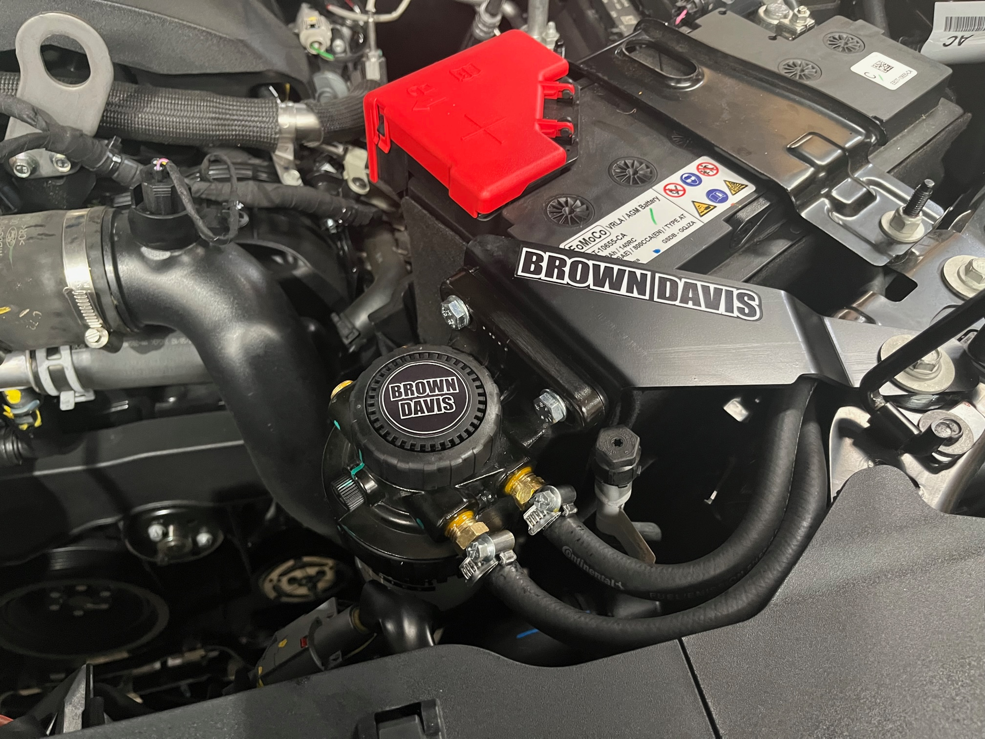 VOLKSWAGEN AMAROK - ALL-NEW (2023-PRESENT) - V6 ENGINE-ALL MODELS/ No Visual Glass Bowl with Kit/
Brown Davis 20 Micron Filter -  FUEL FILTER KIT