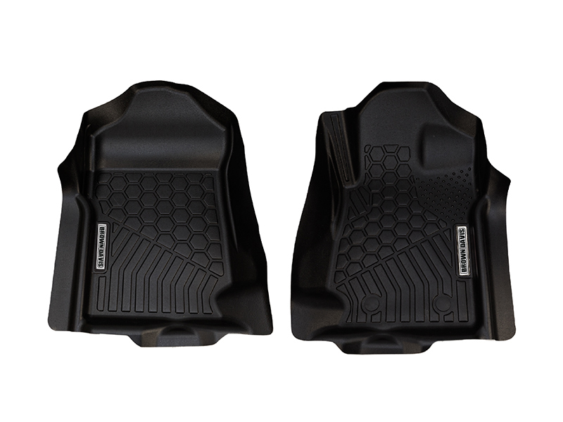 TOYOTA LANDCRUISER - 79 SERIES SINGLE CAB (2016-PRESENT) - (2016-2023) DRIVER AND PASSENGER FLOOR MAT - 2024+ MODELS REQUIRE SMALL MODIFICATION - *Modification required for fitment with aftermarket speakers/ door pods -  FLOOR MAT