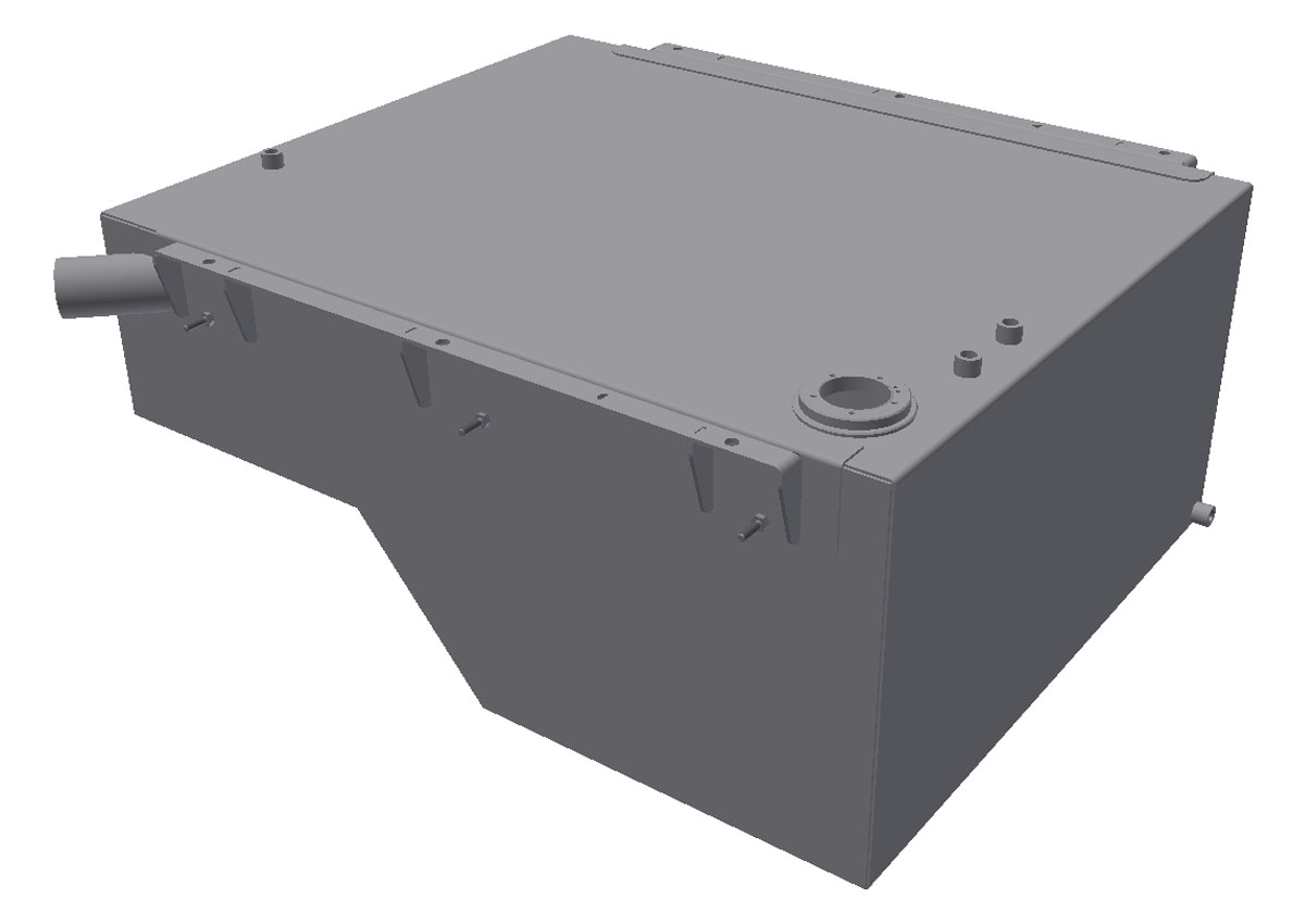 TOYOTA LANDCRUISER - 40 SERIES - TROOP CARRIER - MODELS WITH TANK UNDER VEHICLE - AUXILIARY FUEL TANKS